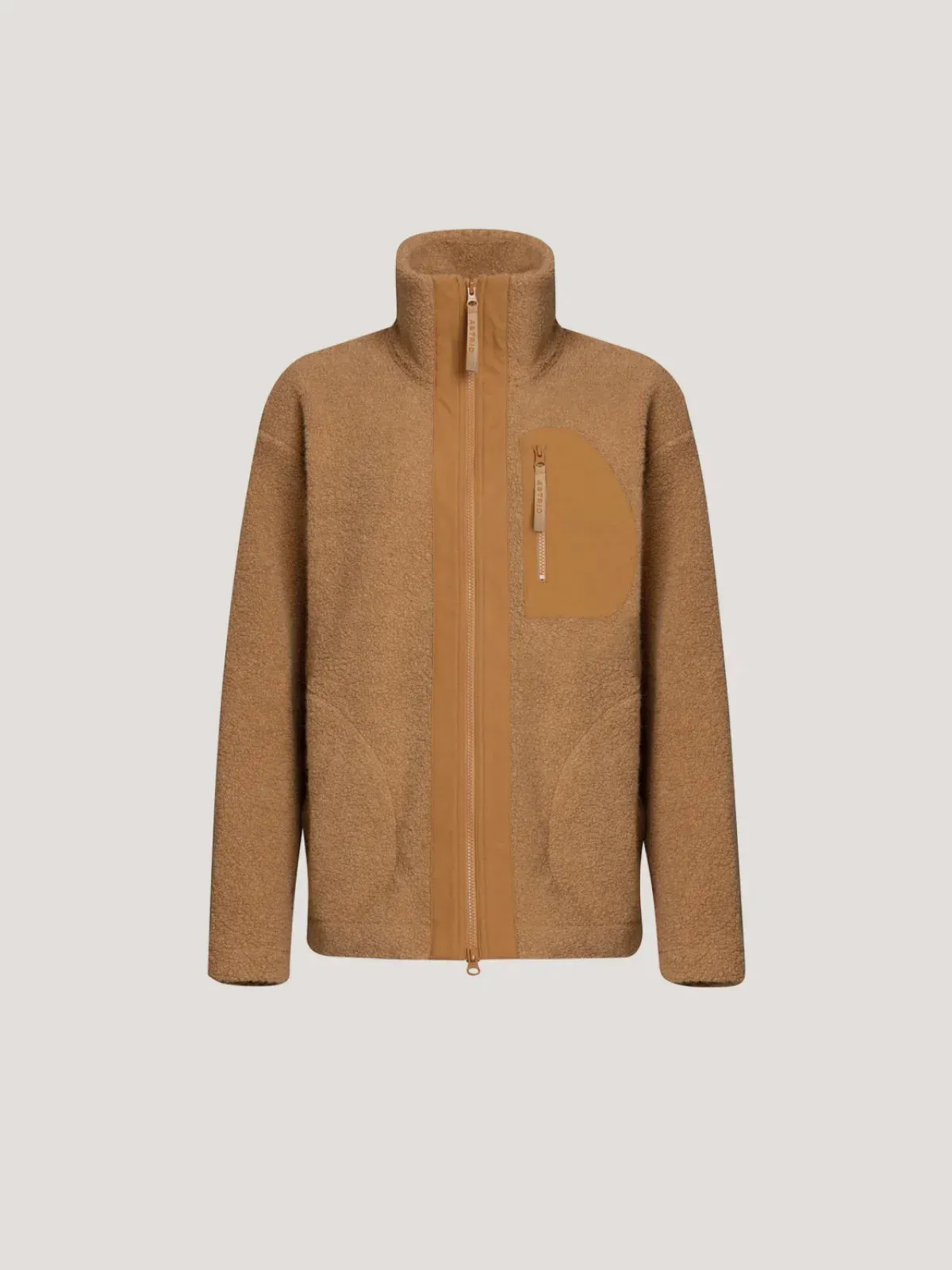 Fleece jacket rust