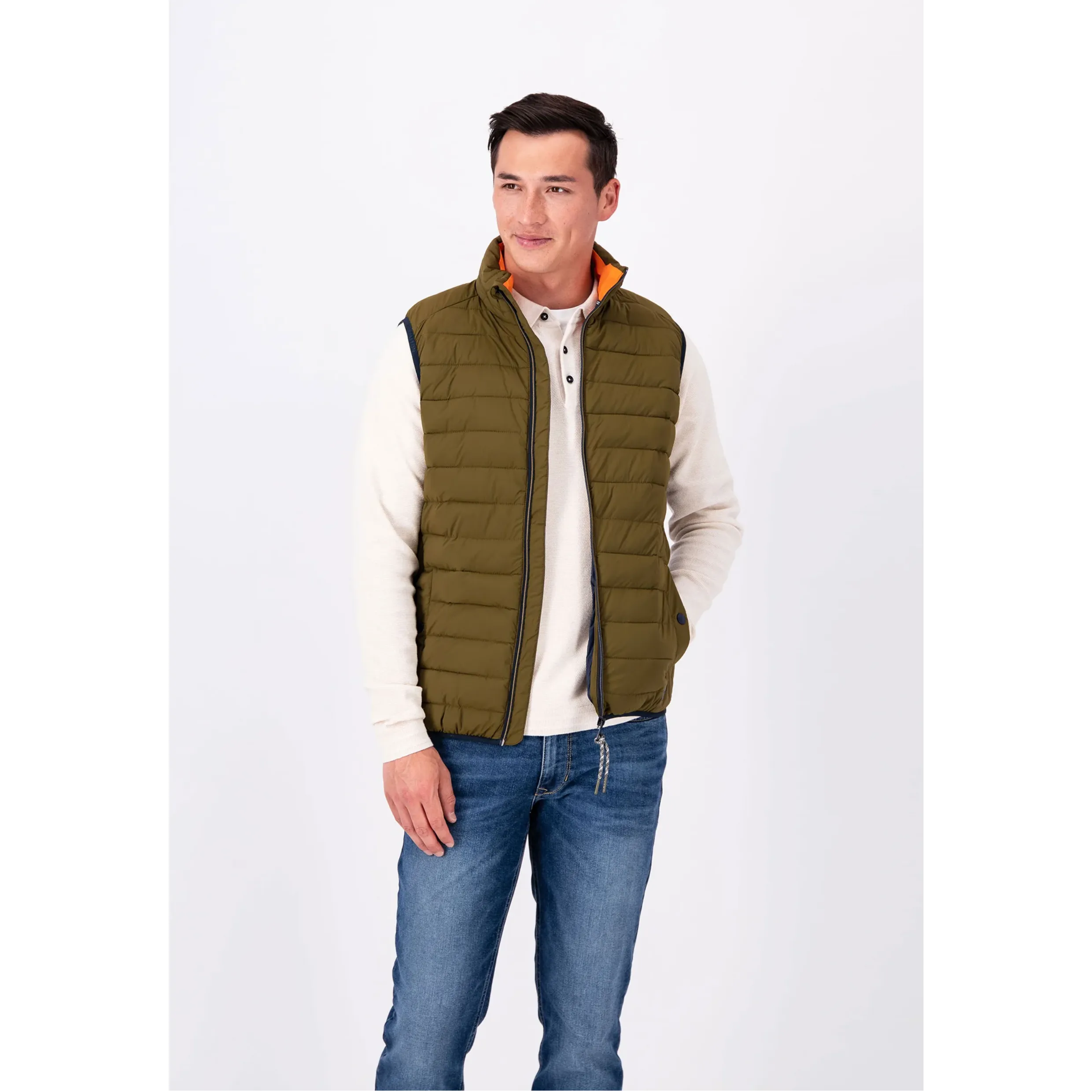 Fynch-Hatton Quilted Gilet 13142601 Deep Forrest