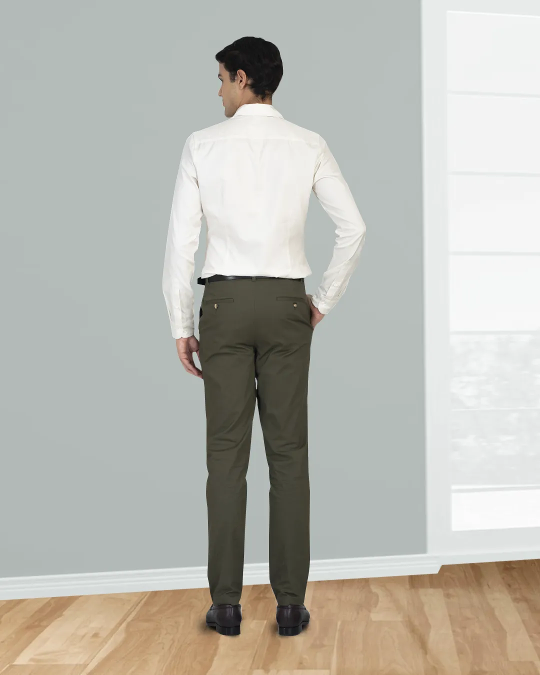 Genoa Olive Green Chino