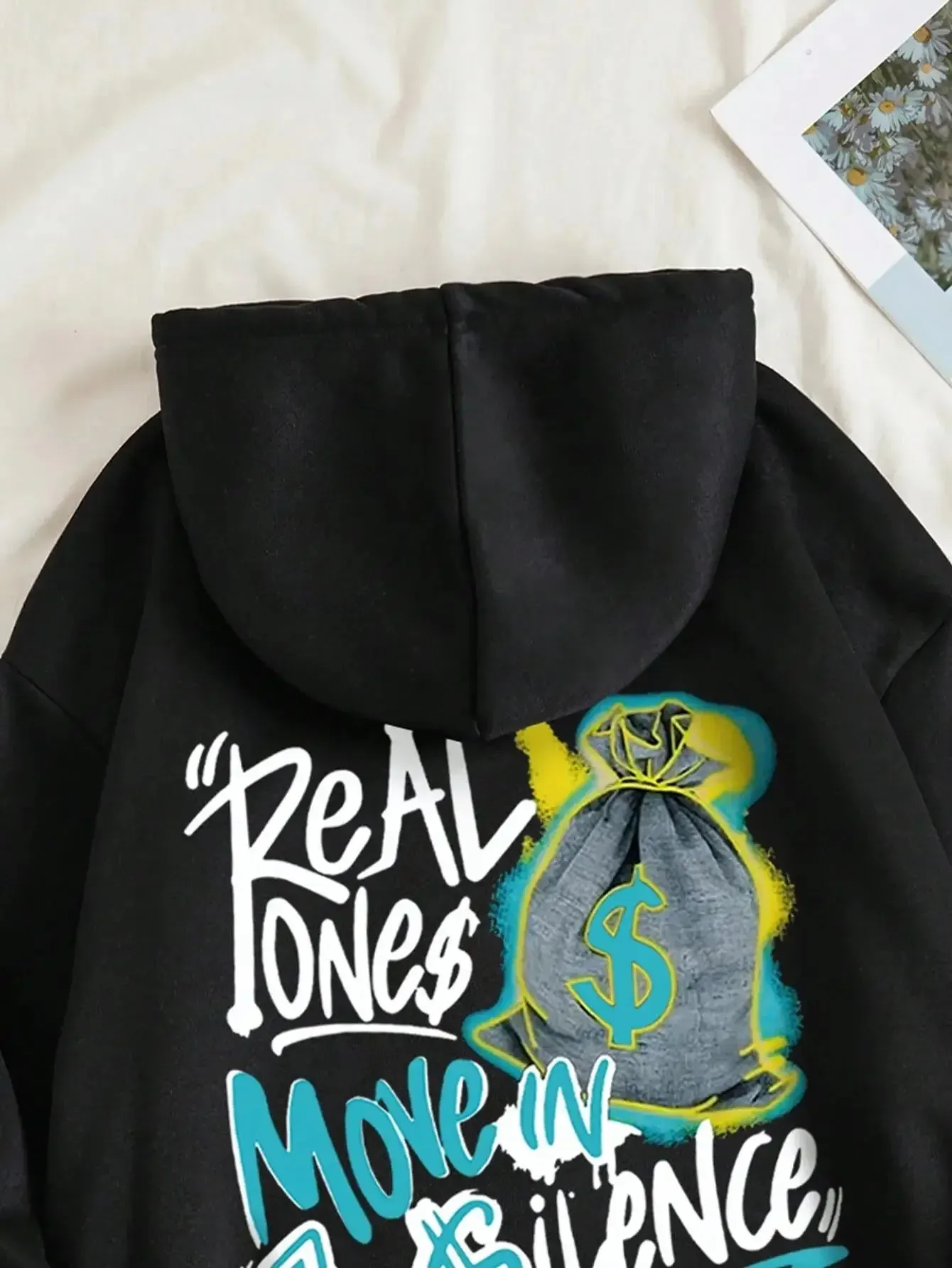 Glowing Funny Casual Oversized Comfortable Warm Fleece Hoodie