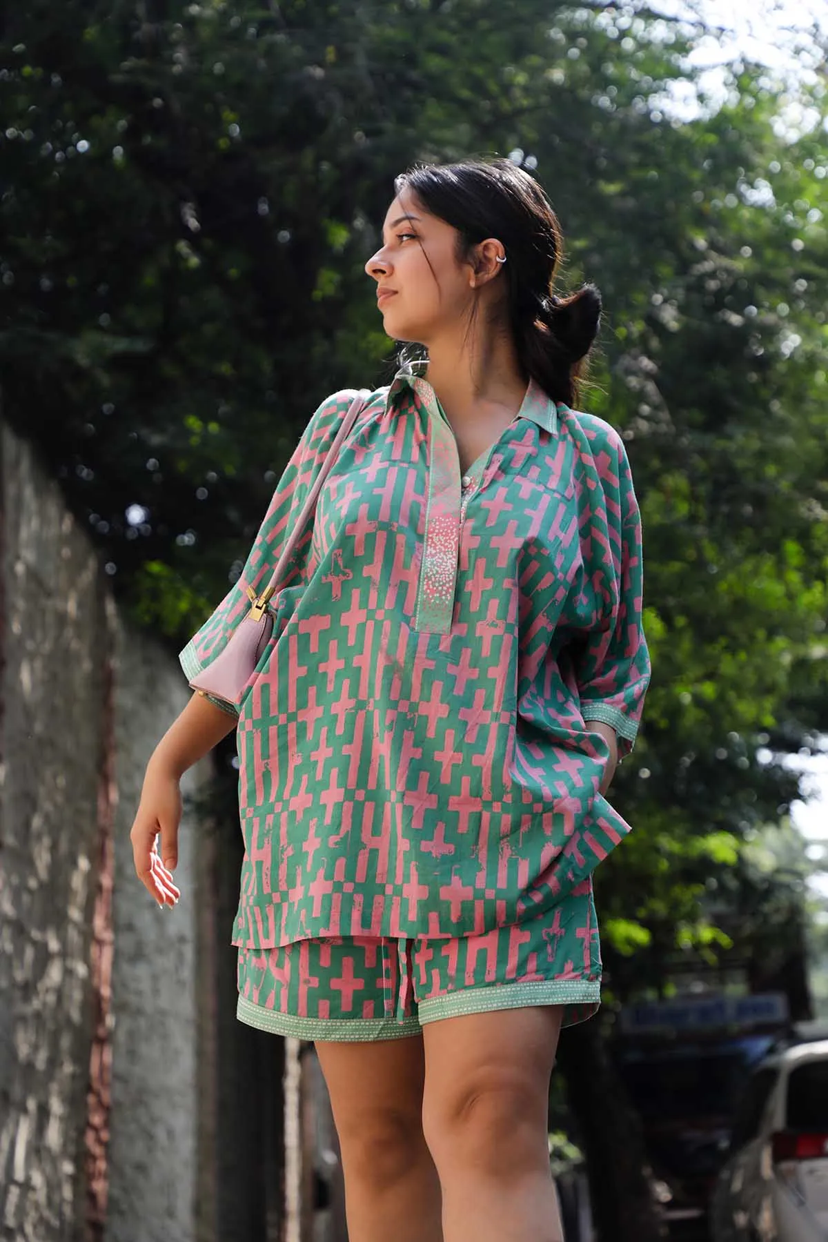 Gyamati Tunic Top (Gaga Green)