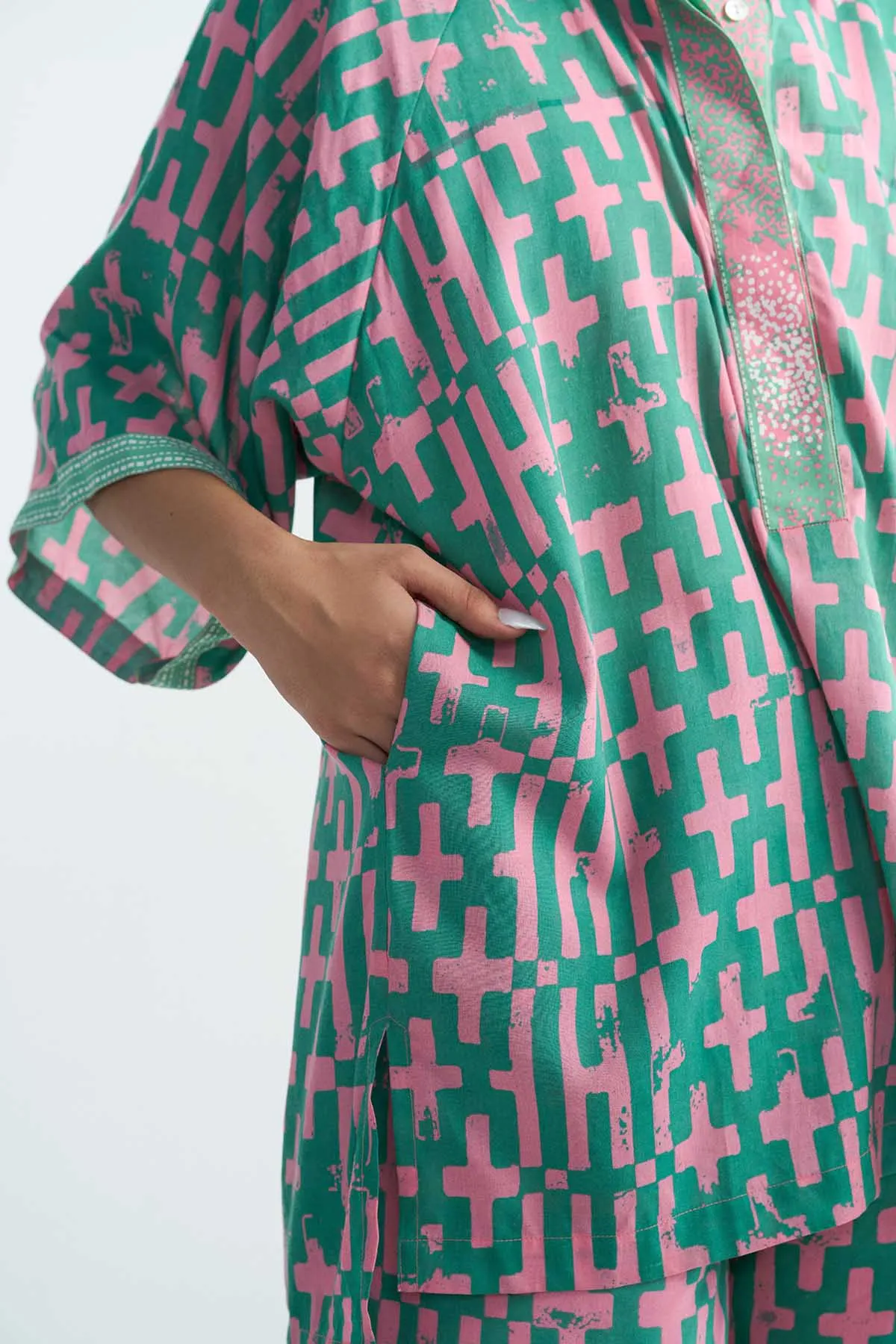 Gyamati Tunic Top (Gaga Green)