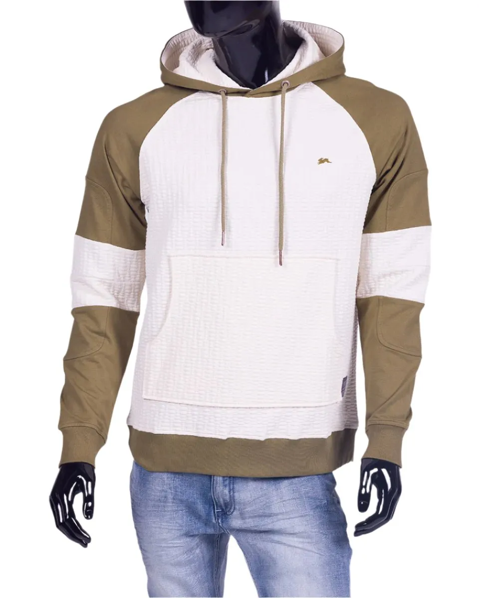 Hampton | Men's French Terry Color Blocked Hoodie