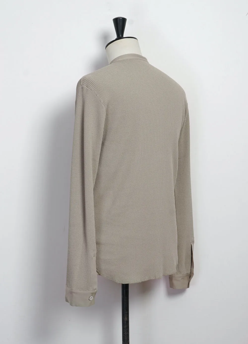 HERMANN 28-114-7 | Long Sleeve Henley | Sand