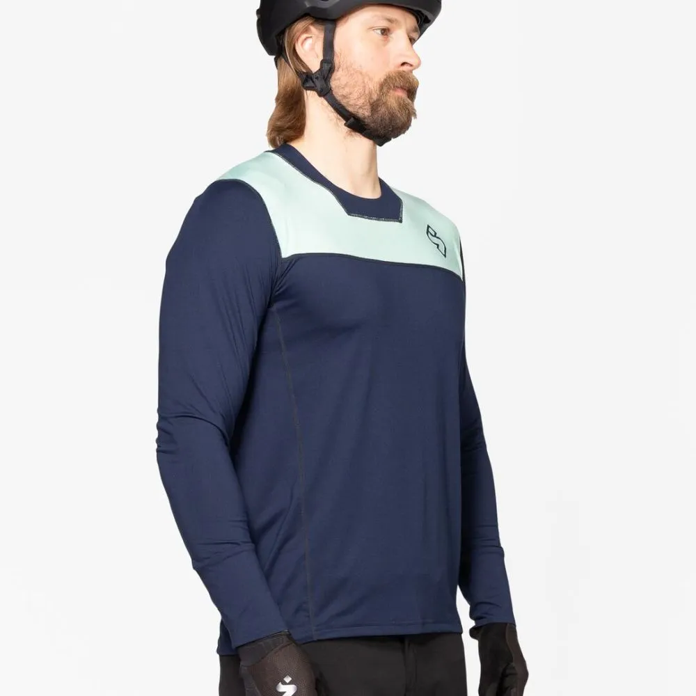 Hunter Mtb Ls Jersey Navy Blazer