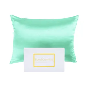 Hypoallergenic Silk Pillowcase Twin Pack with Gift Box - Royal Comfort