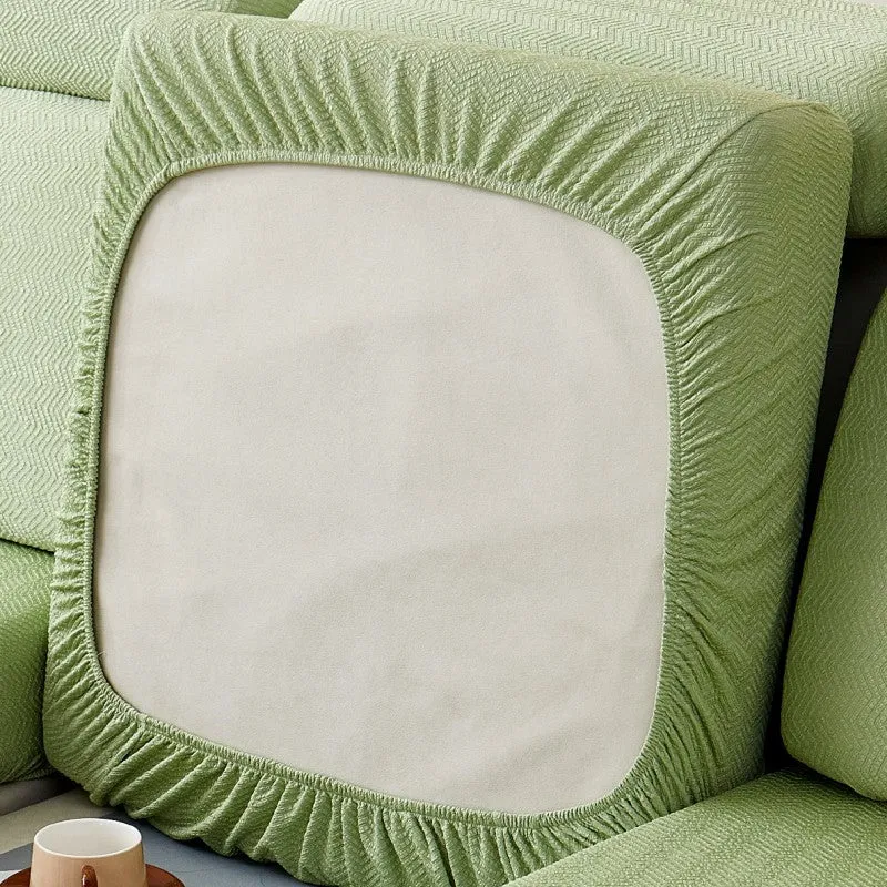 Ice Silk Cool Summer Anti-Slip Sectional Cushion Cover