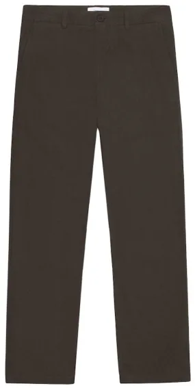 KCA 1070076 Chuck regular flannel chino pants 1243 brown men