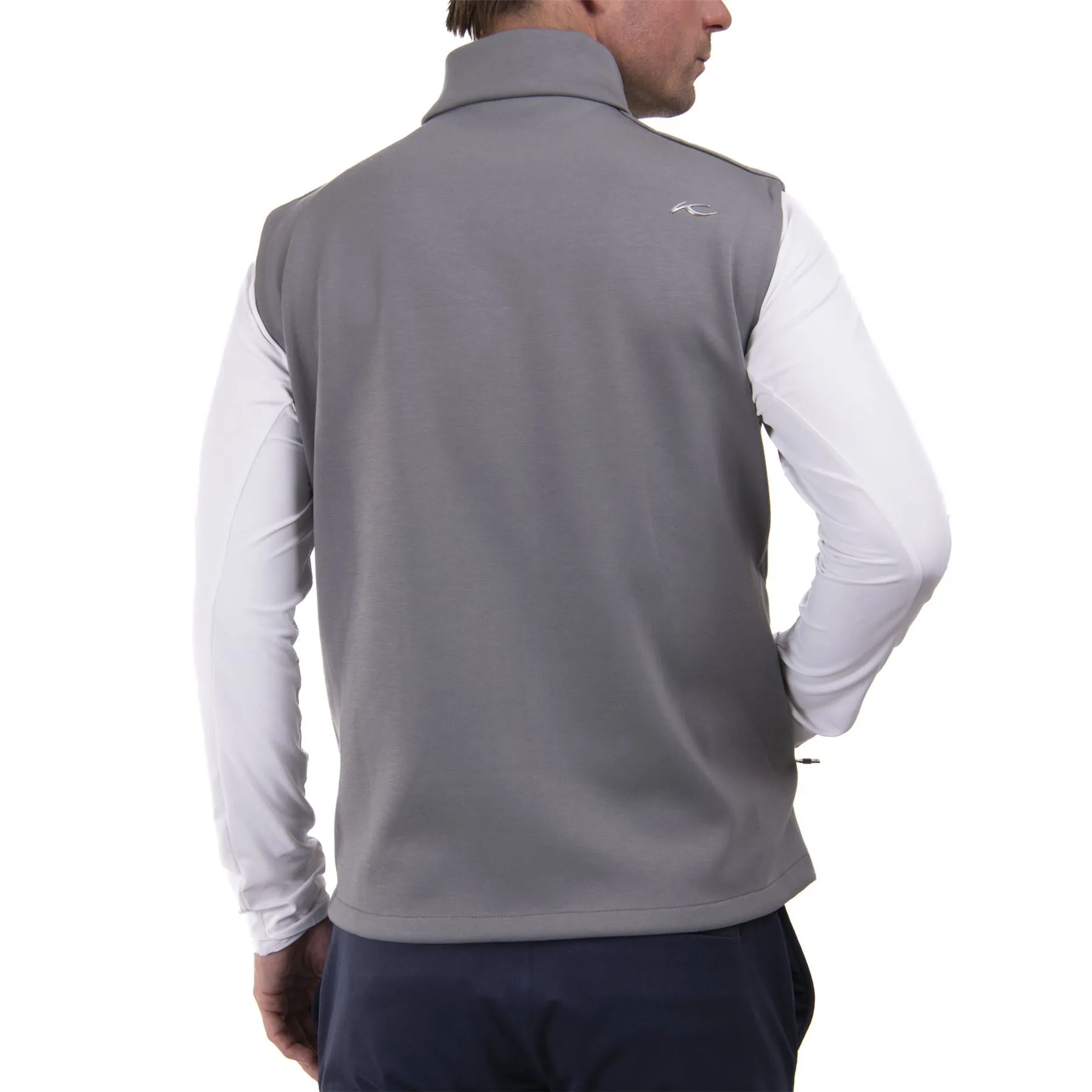 Kieran Regular Fit Insulated Gilet Pewter - AW23