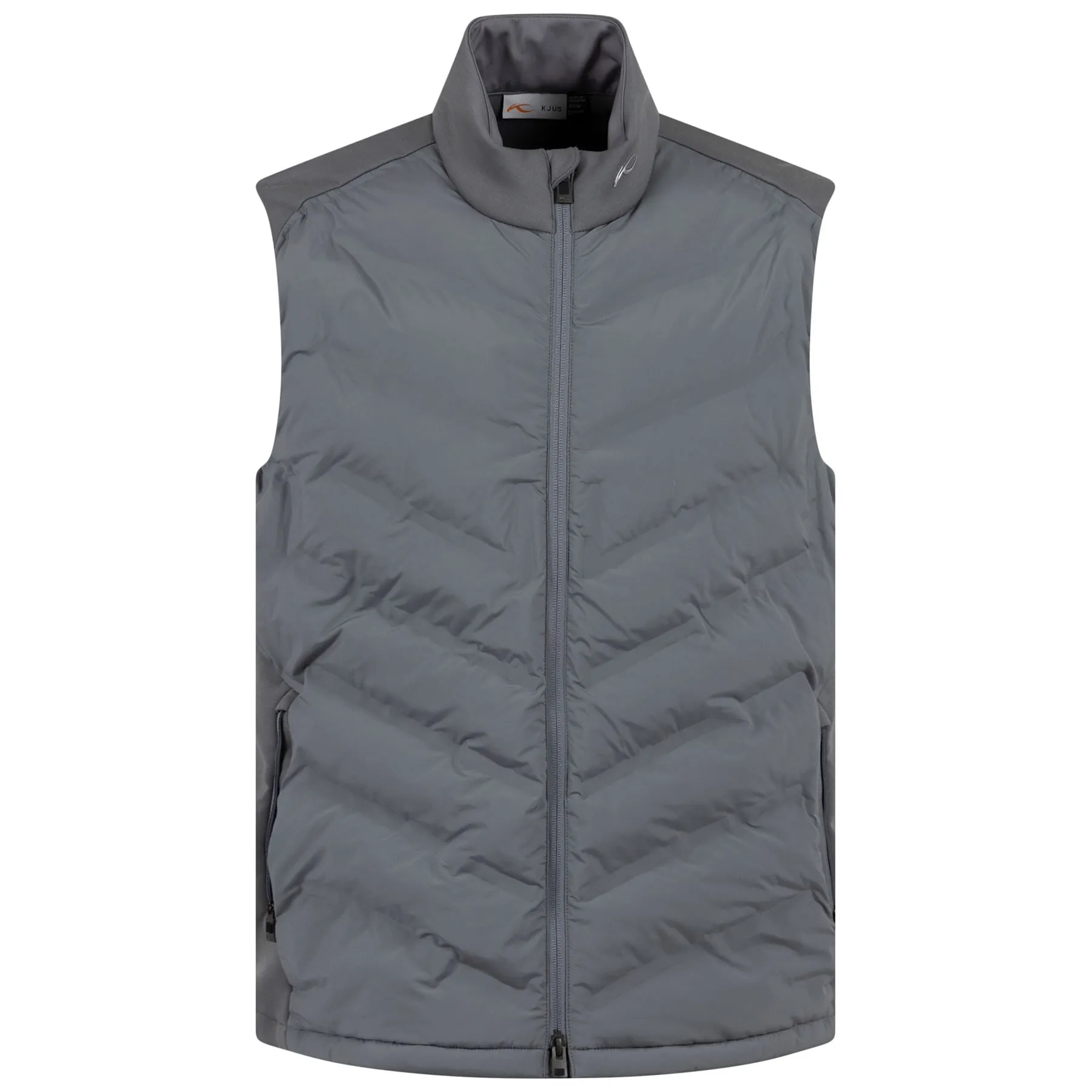 Kieran Regular Fit Insulated Gilet Pewter - AW23