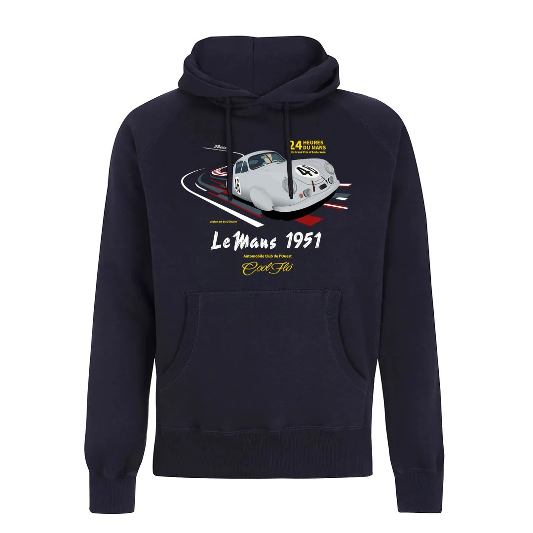 Le Mans Navy Hoody