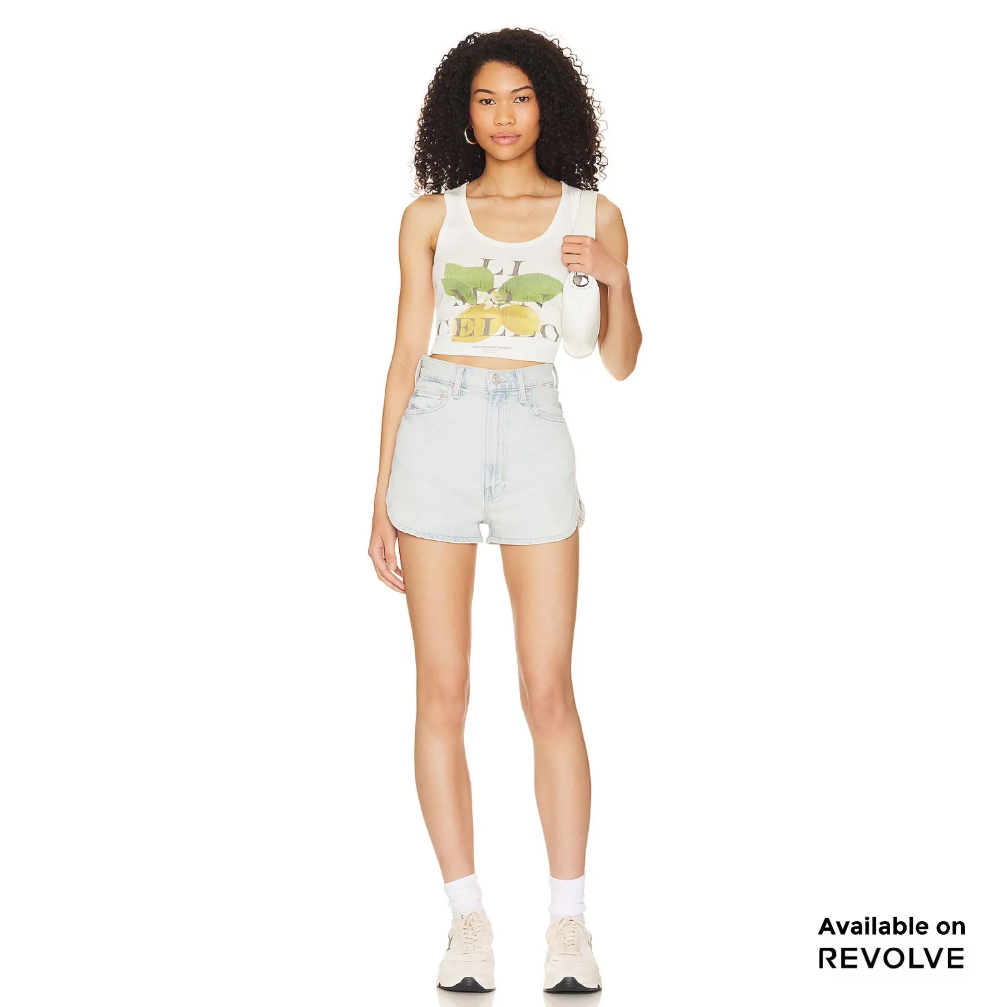 Lemoncello - Rib Tank - White