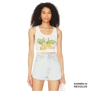 Lemoncello - Rib Tank - White