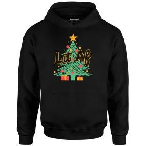 Lit AF Christmas Tree - Unisex Hoodie