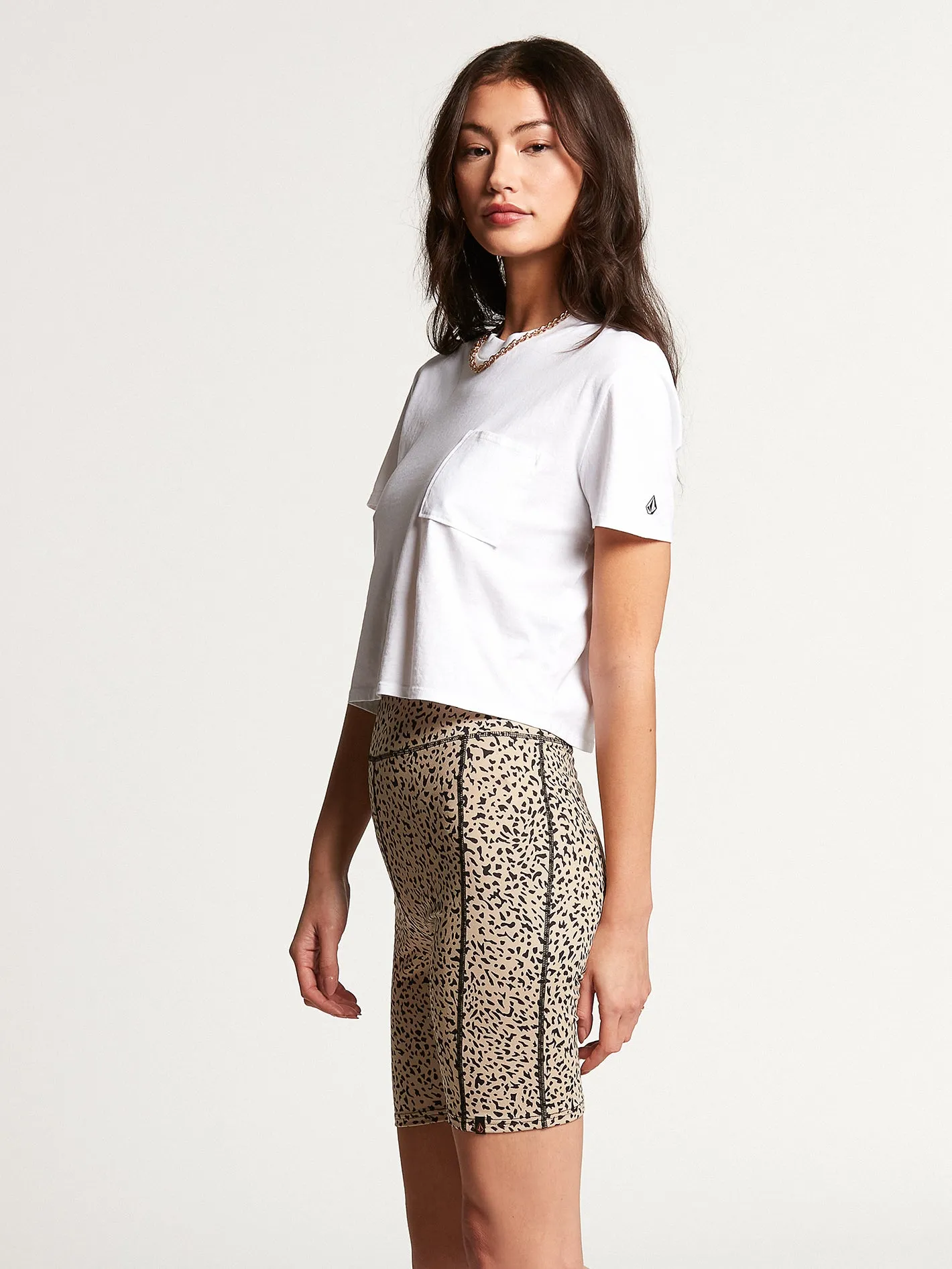 Lived In Lounge Bike Short - Animal Print