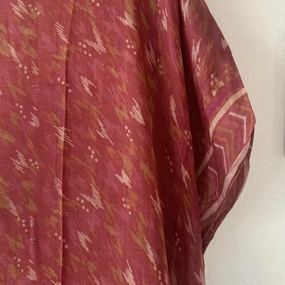 Long Silk Kaftan – Musk