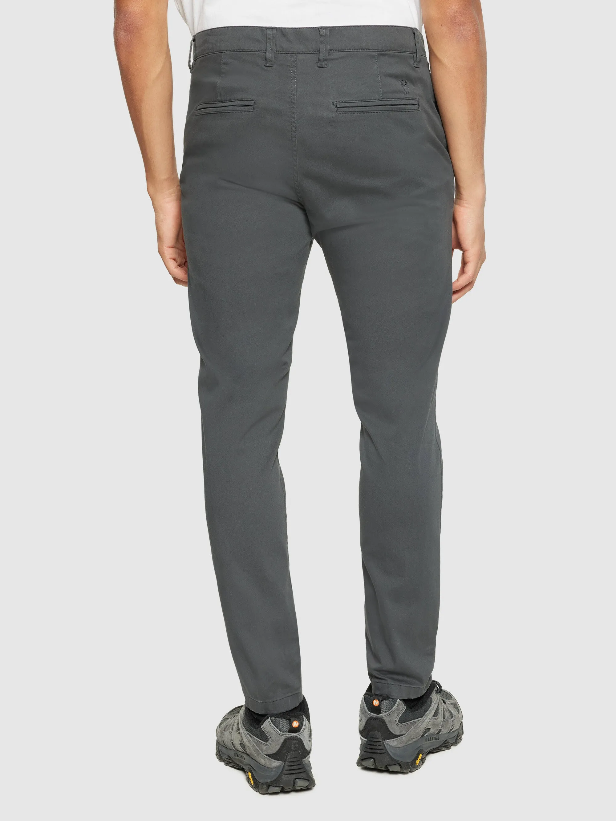 LUCA slim twill chino pants - Phantom