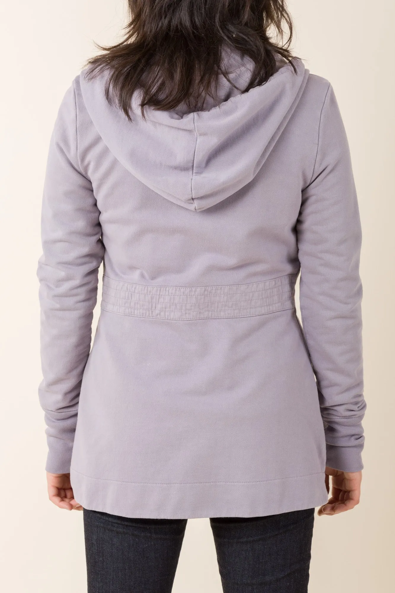 Madame X Hoodie in Silver Mist