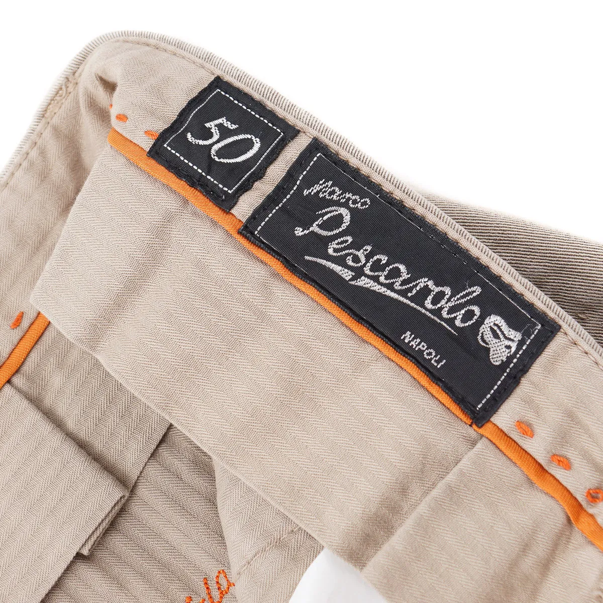 Marco Pescarolo Cotton-Blend Chinos