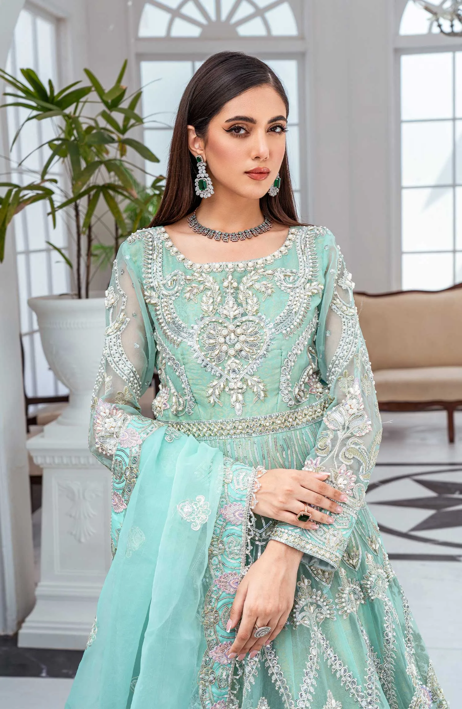 Maryum N Maria Melange Bridal Collection – Icy Morn (MBM-0030)