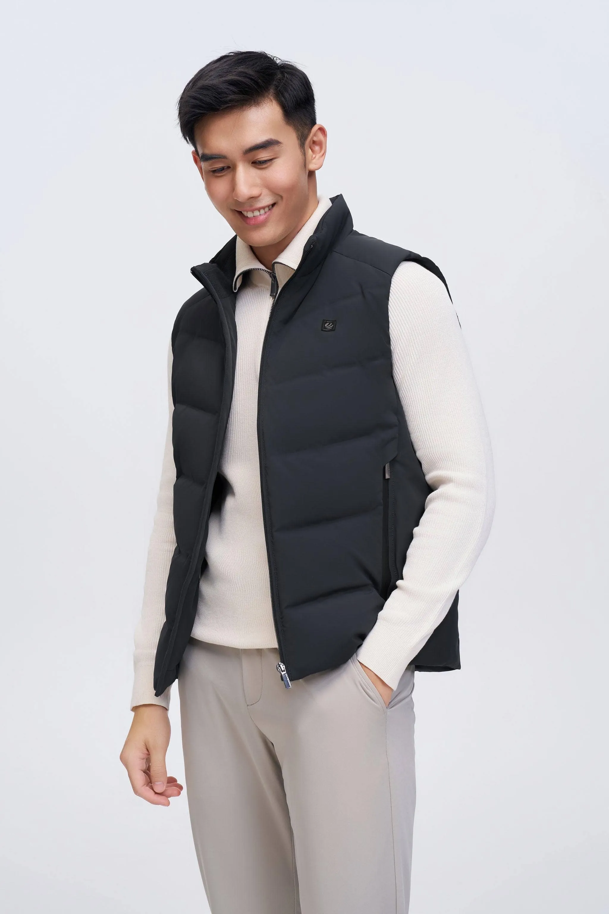 Men's Goose Down Smart Casual Gilet