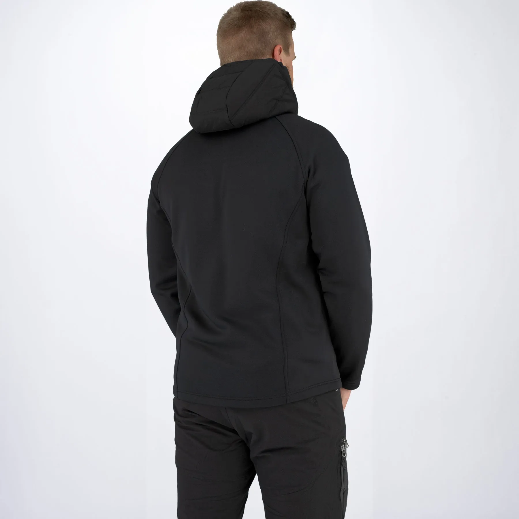 Men's Podium Hybrid Quilted Hoodie