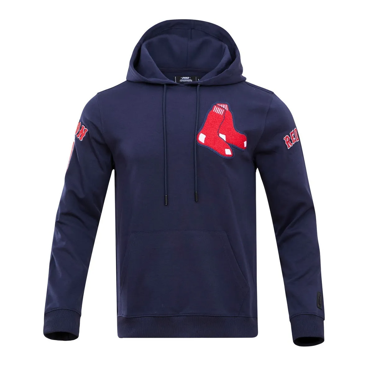 MLB BOSTON RED SOX CLASSIC CHENILLE MEN'S PO HOODIE (MIDNIGHT NAVY)