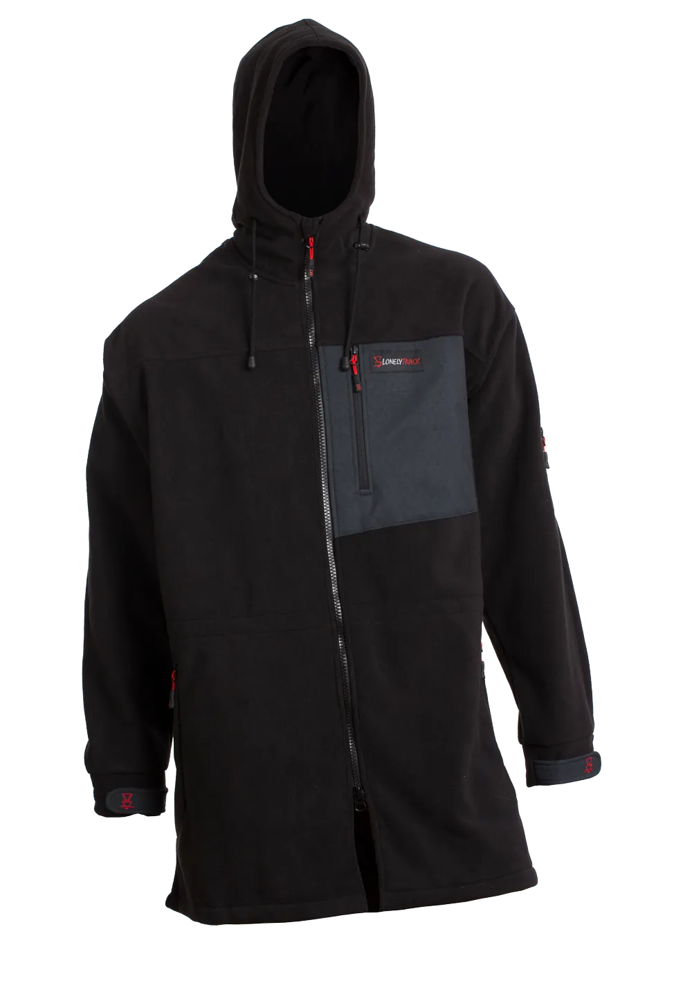 MOKAU FLEECE JACKET BLACK