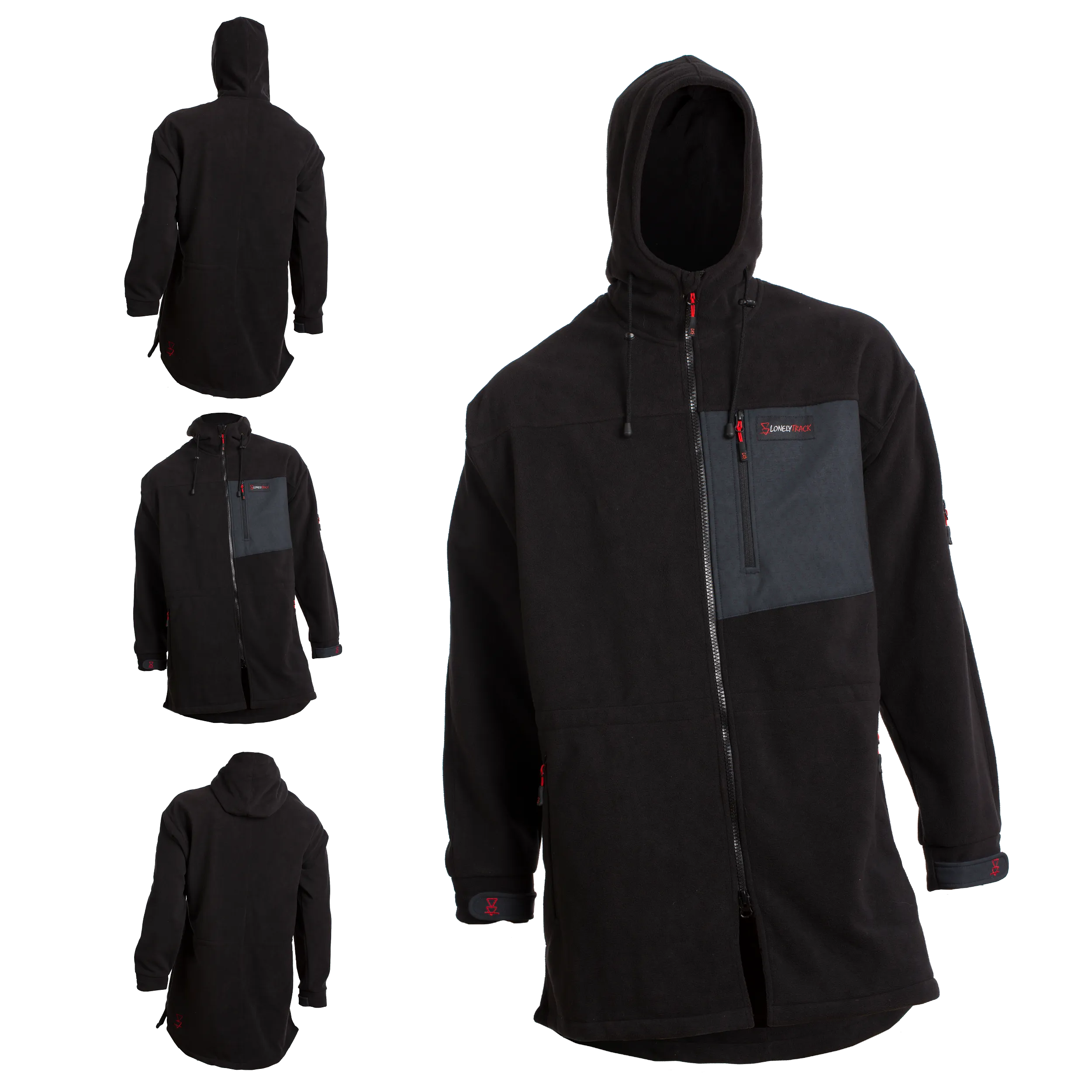 MOKAU FLEECE JACKET BLACK