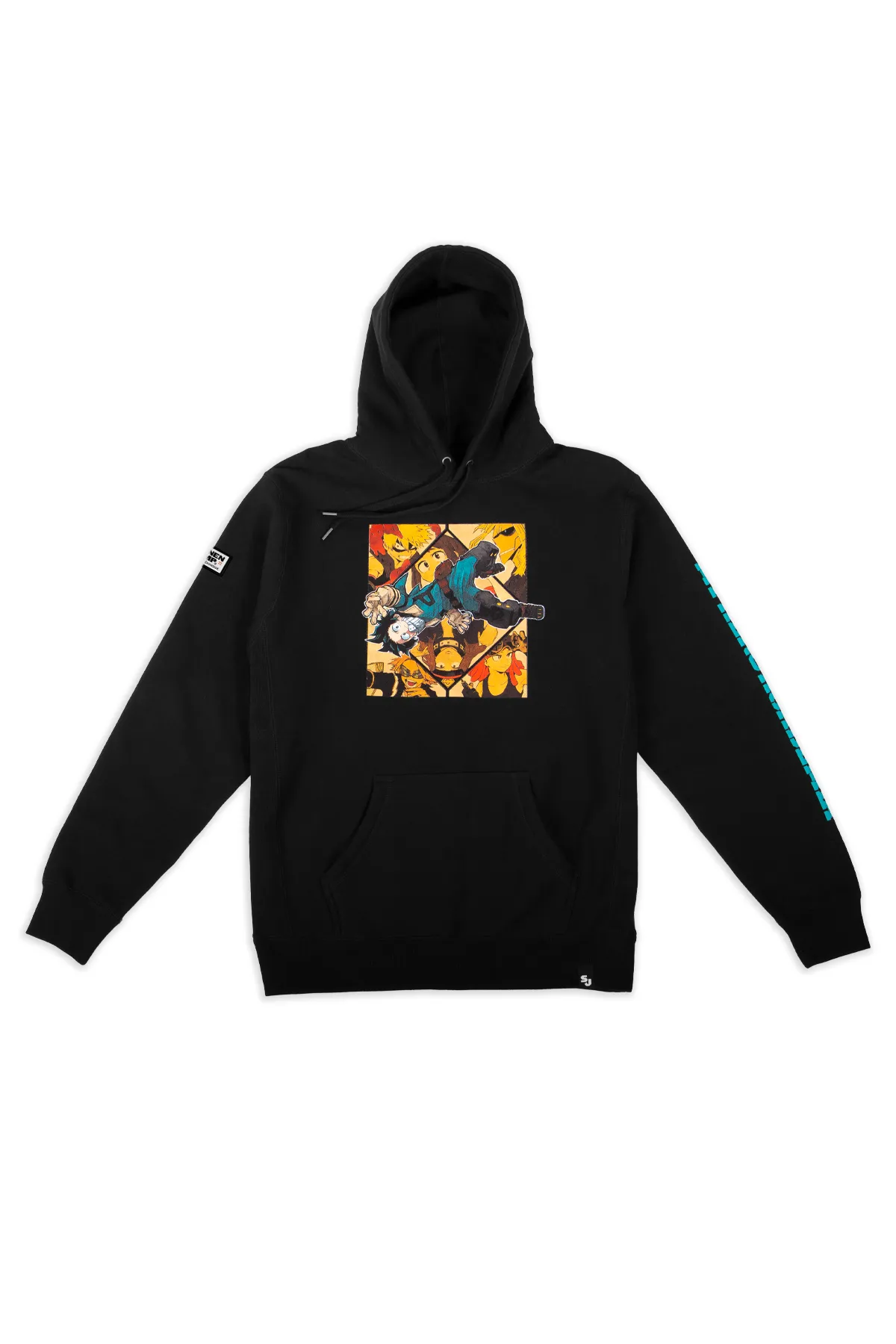 My Hero Academia Group Hoodie - Black