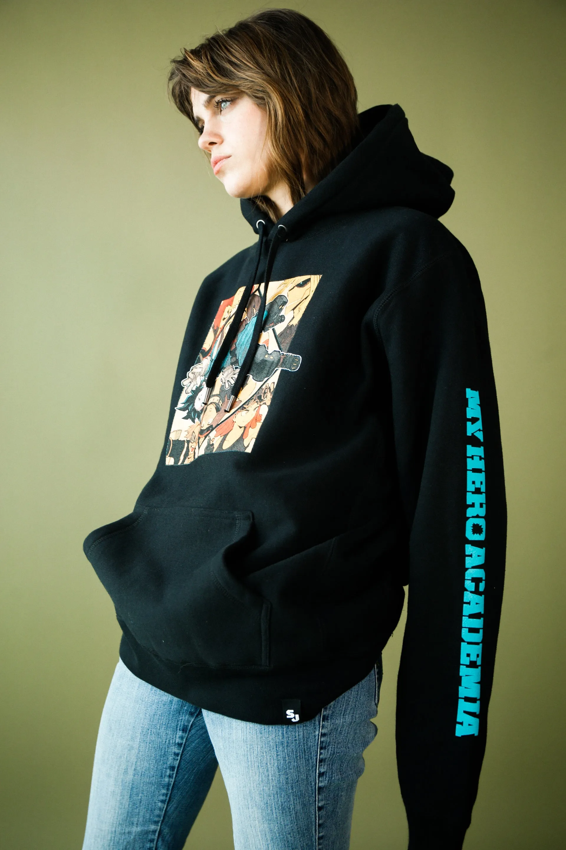 My Hero Academia Group Hoodie - Black