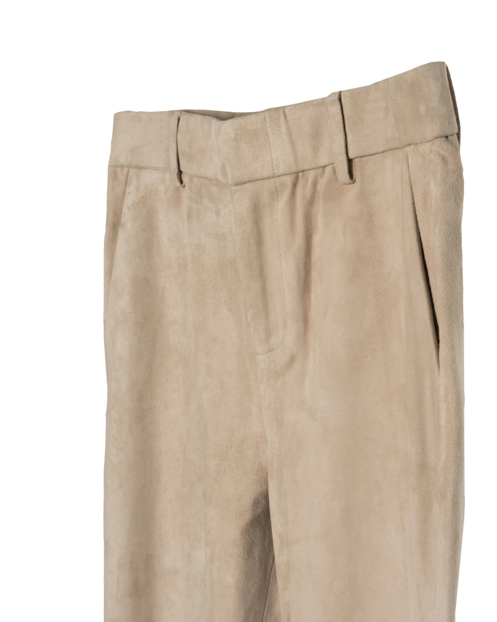 NOVE | STRETCH LEATHER CHINO PANTS