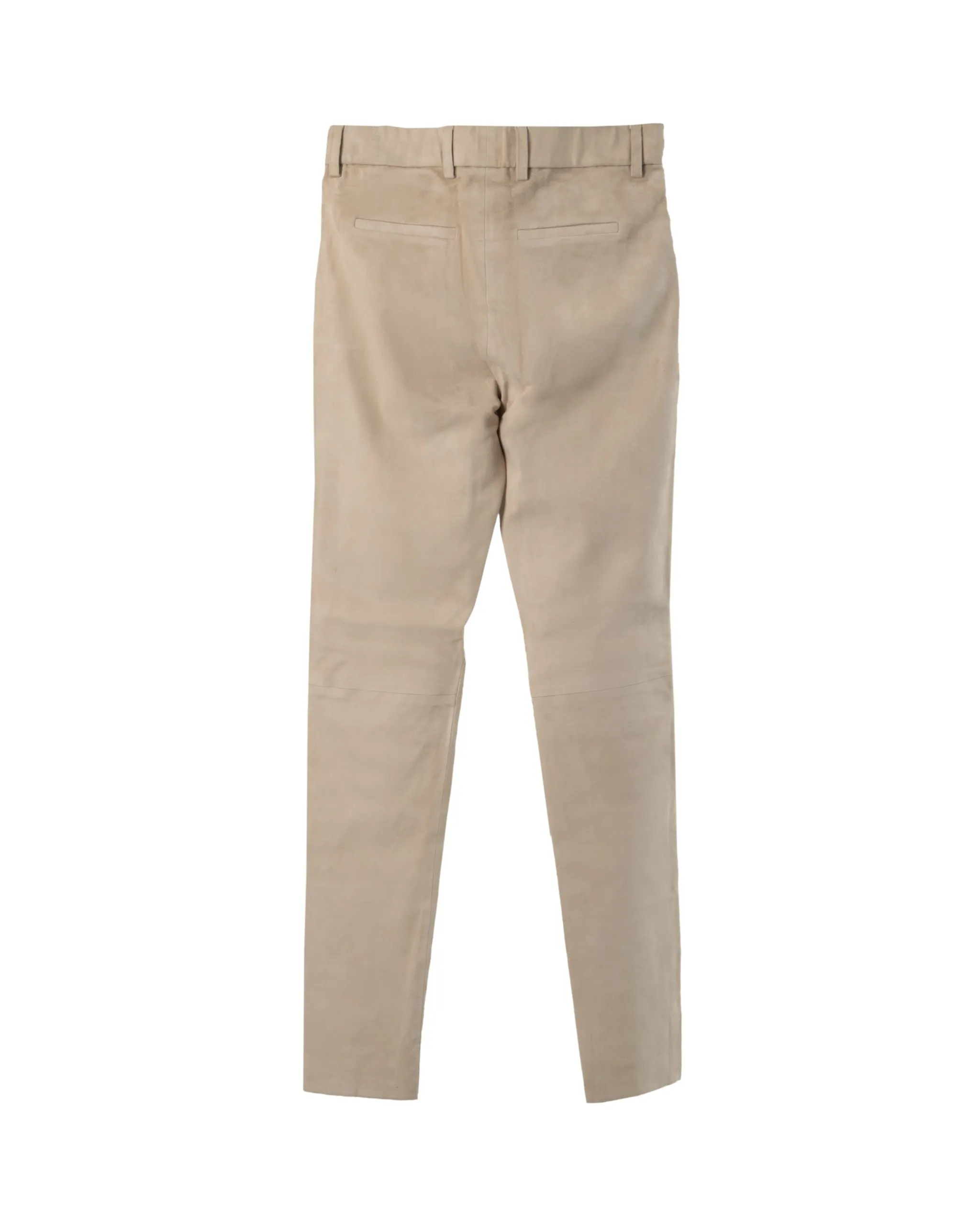 NOVE | STRETCH LEATHER CHINO PANTS