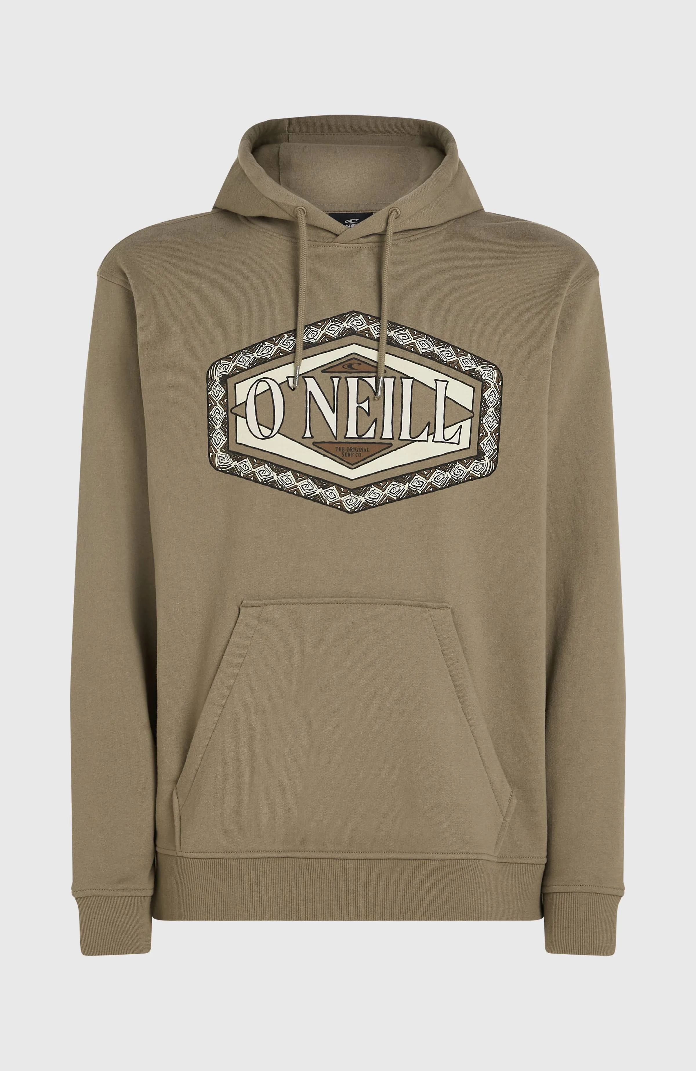 O'Neill Front Print Hoodie | Concrete