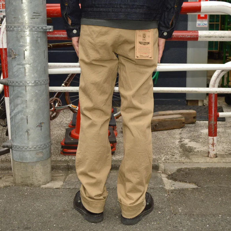 ONI DENIM "737-SVC-LOL" "737-SVC-KHB" 9.5oz Selvedge Chino Trousers