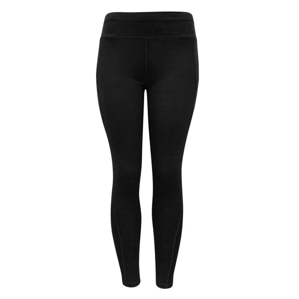 Open Box Deals,Leggings with Pockets for Women,High Waisted Workout Yoga Pants Elastic Waisted Gym Athletic Pants Workout Yoga Leggins 2024 Black