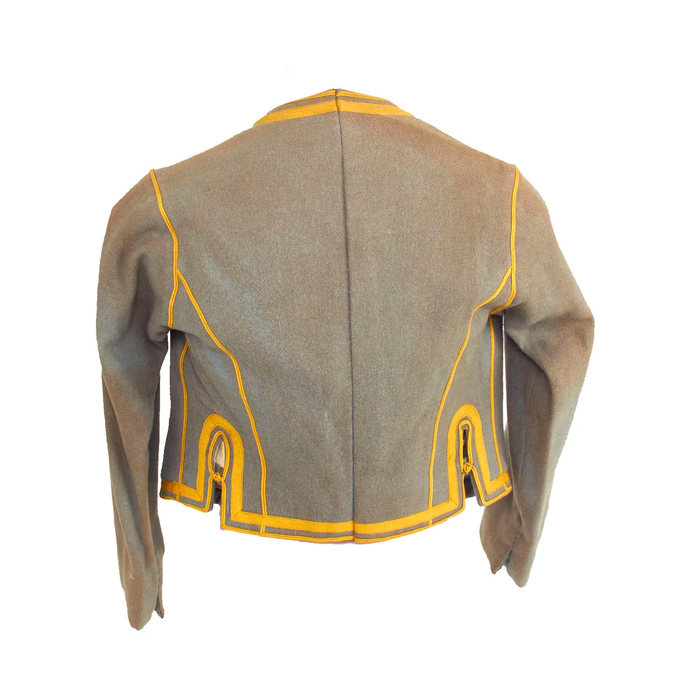 Original French Pre - WWI Algerian Tirailleurs Zouave Style Uniform Top With Vest - Regiment Marked