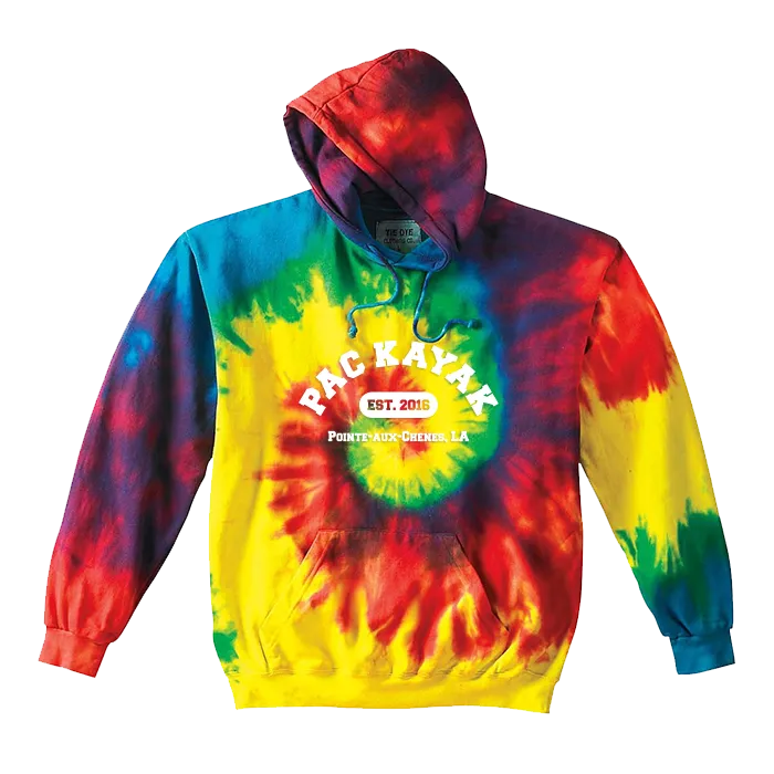 #PACKAYAK Mr. Eddie Edition Tie-Dyed Hoodie