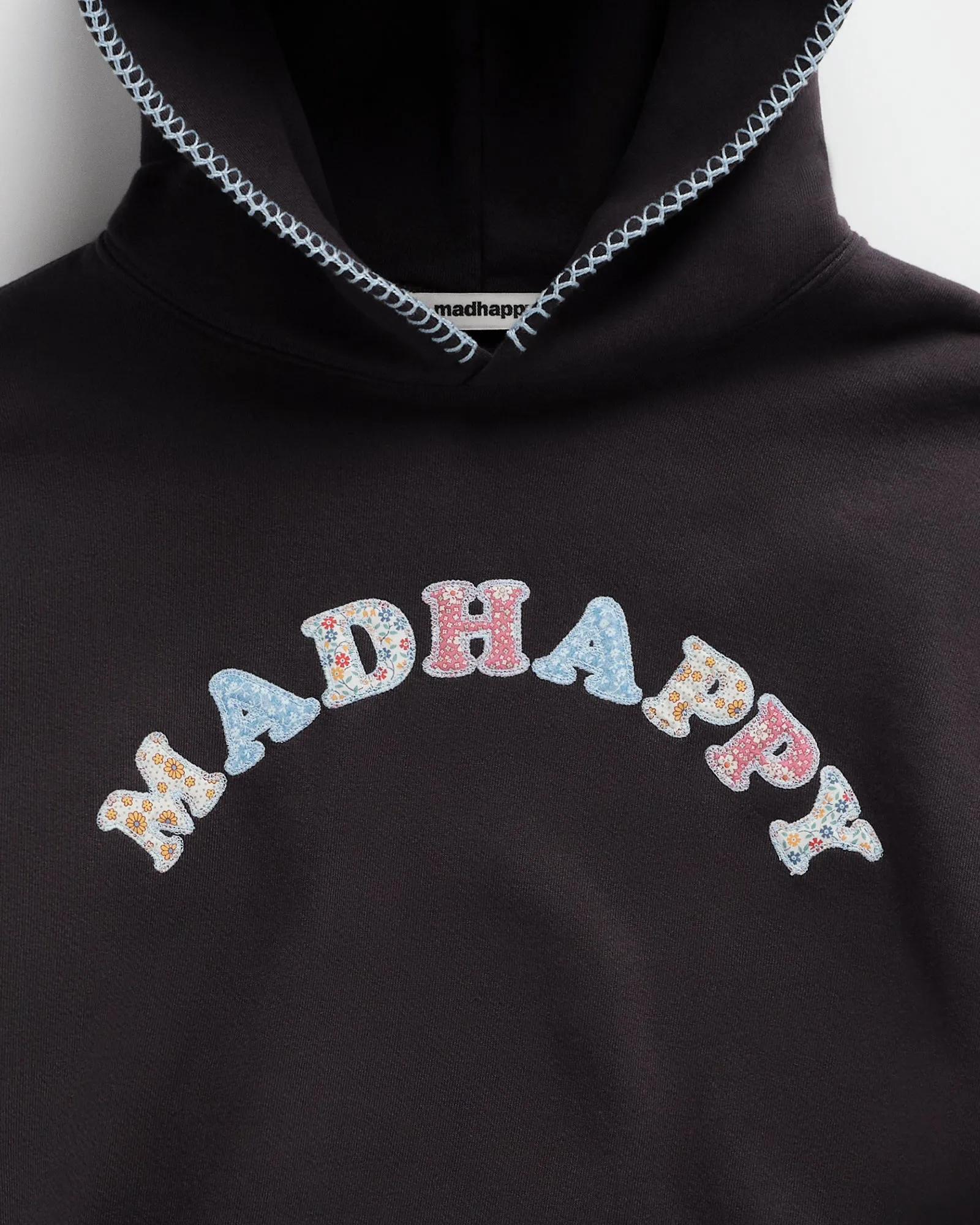 Patchwork Cooper Fleece Hoodie