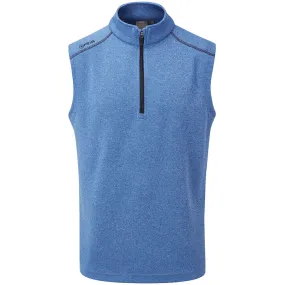 Ping Ramsey 1/2 Zip Gilet - Snorkel Blue Marl