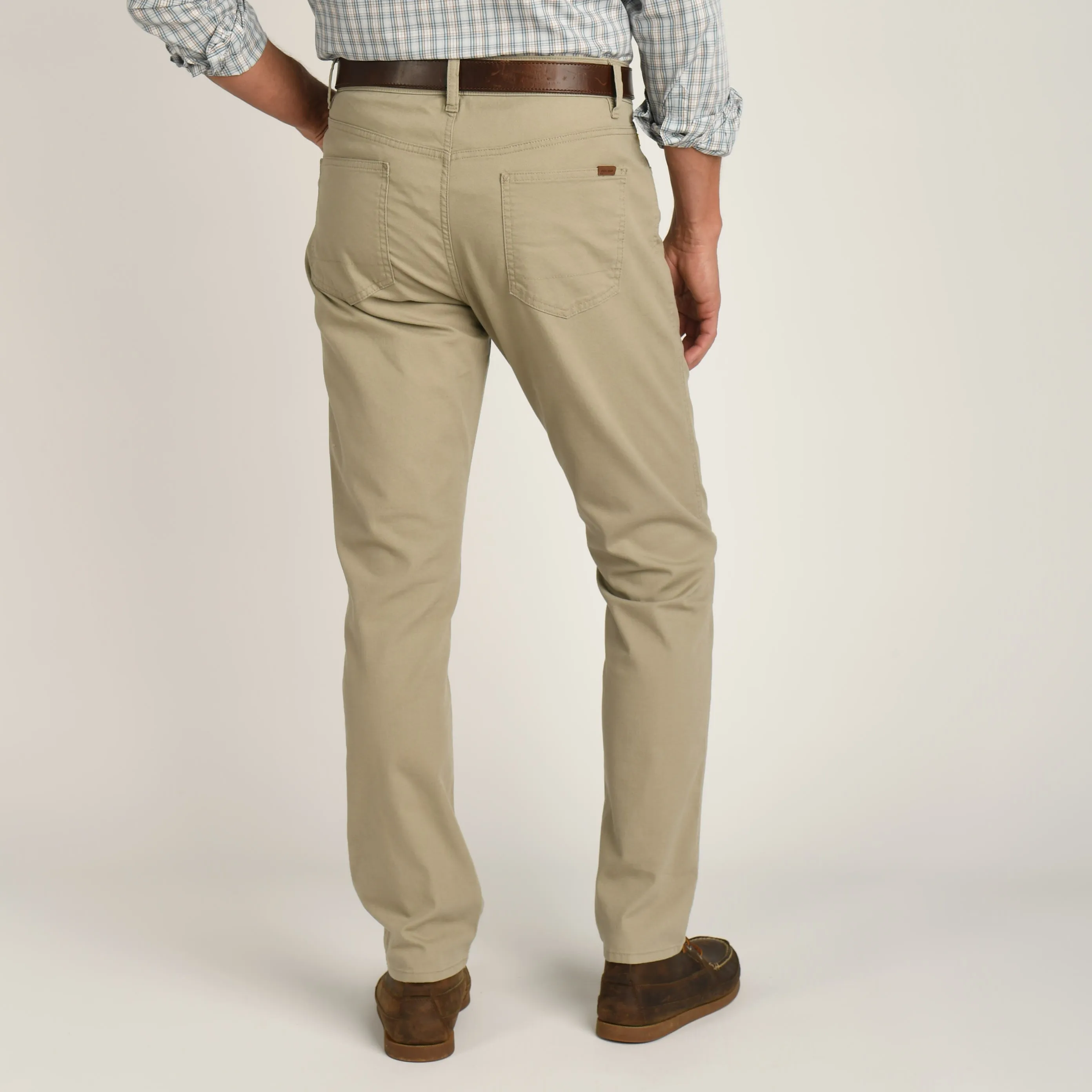 Pinpoint Canvas Five-Pocket - Khaki