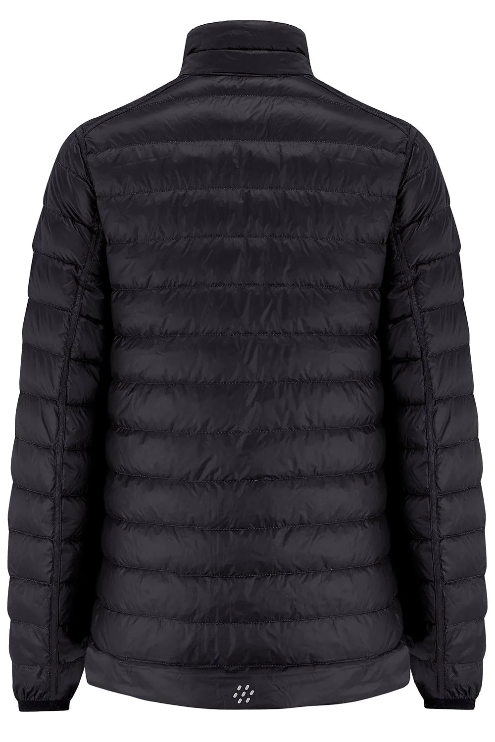 Polar II Womens Down Jacket - Jet Black Teal