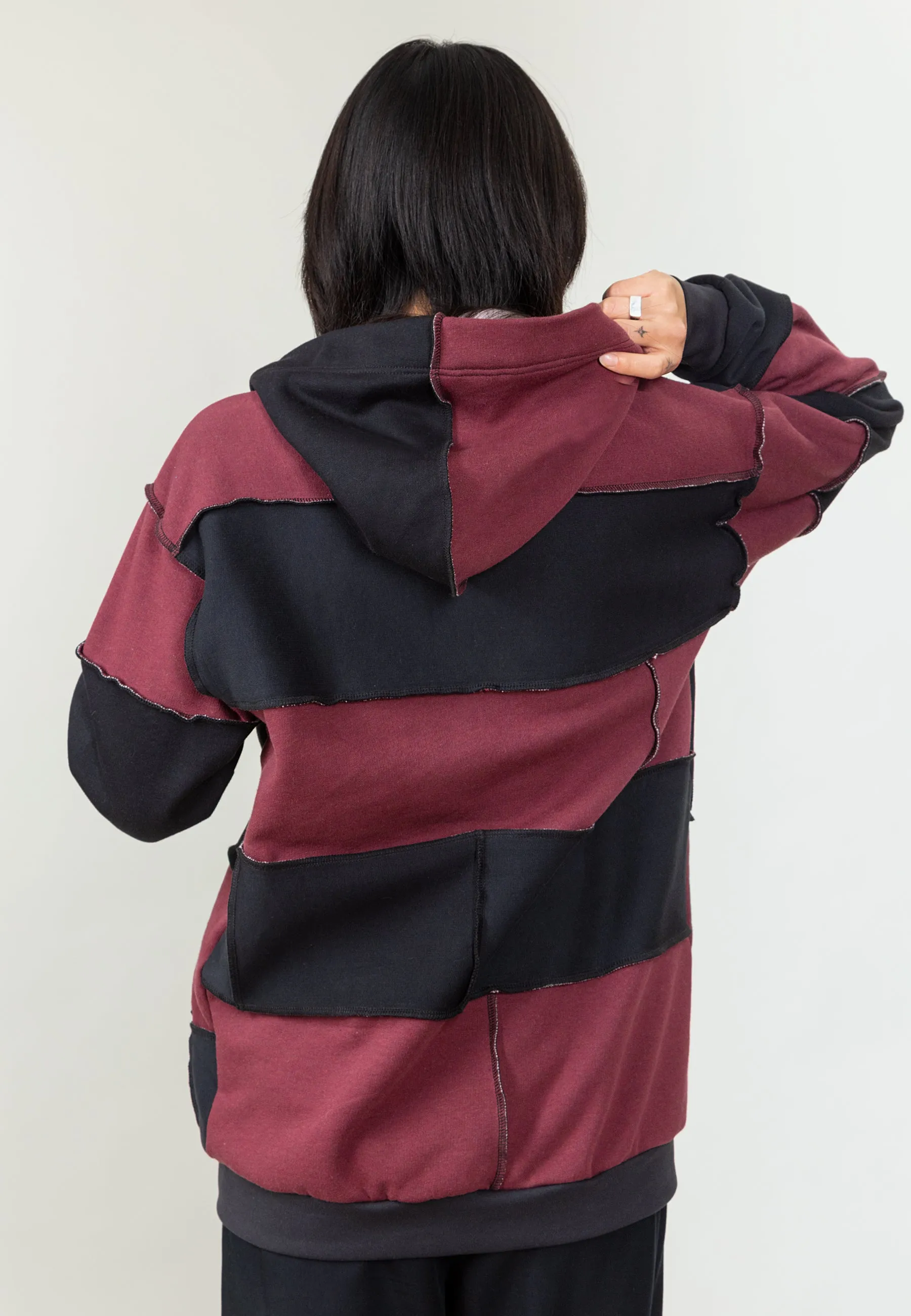 Polly Patchwork Hoodie