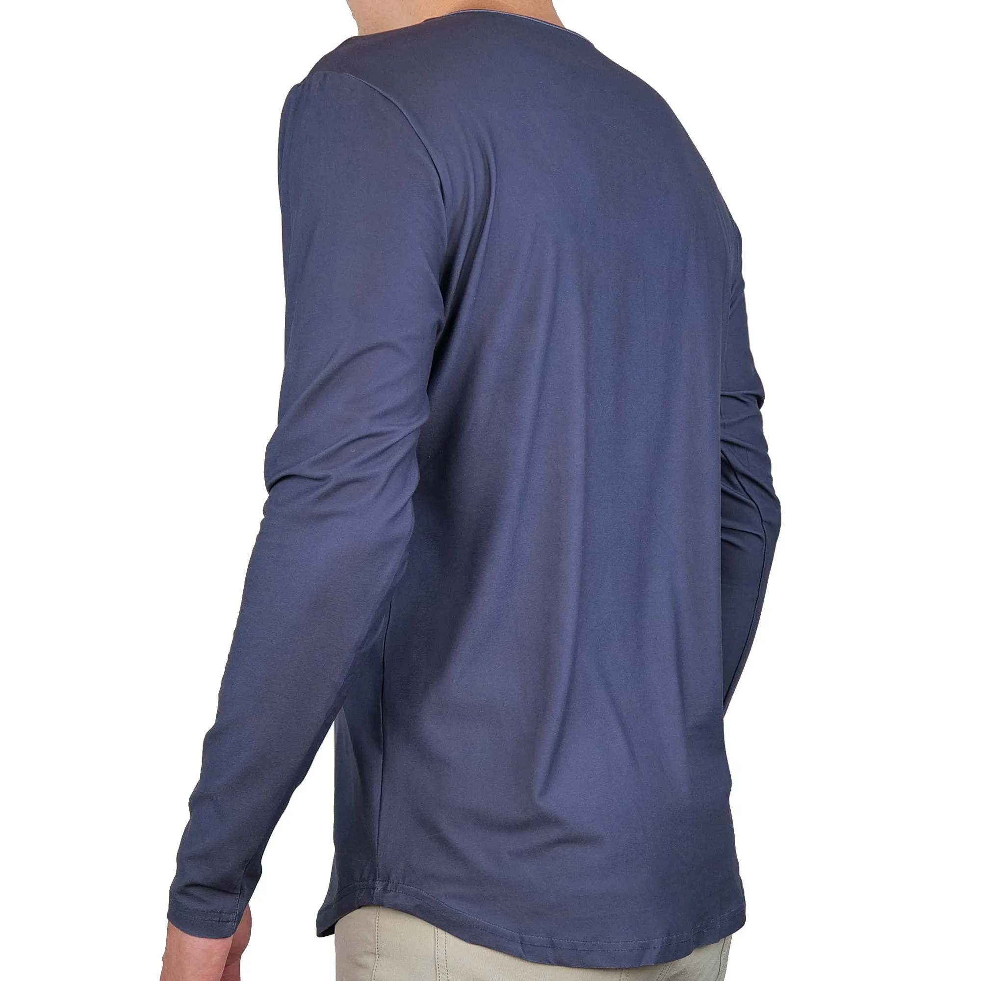 Premium Crew Curve Hem Long Sleeve - Final Sale