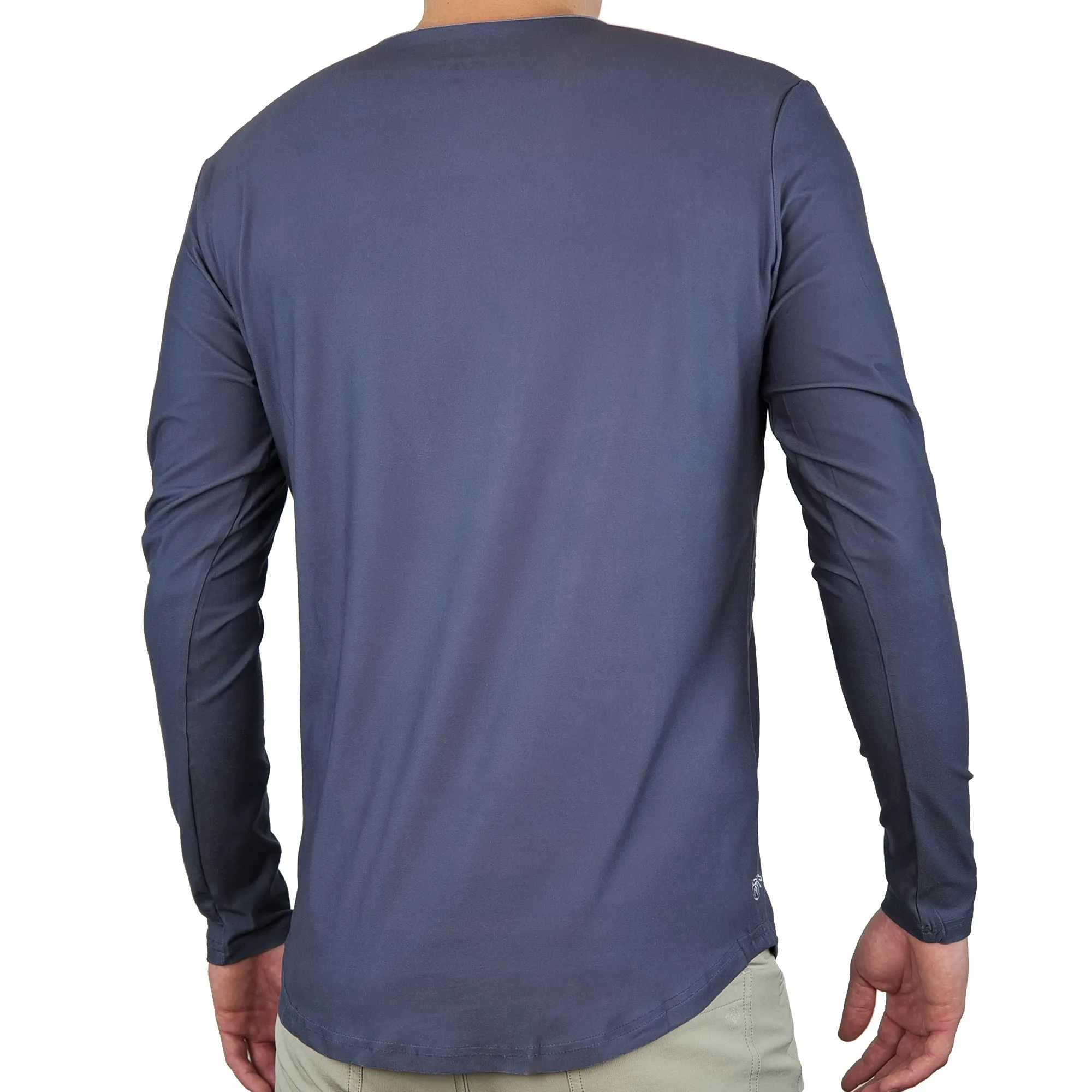 Premium Crew Curve Hem Long Sleeve - Final Sale