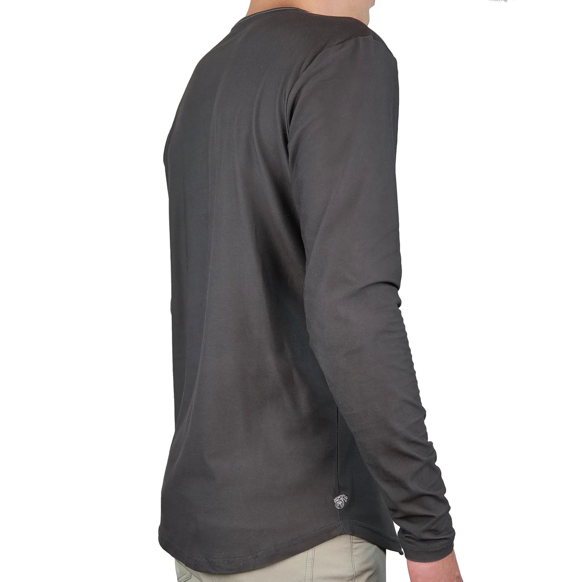 Premium Crew Curve Hem Long Sleeve - Final Sale