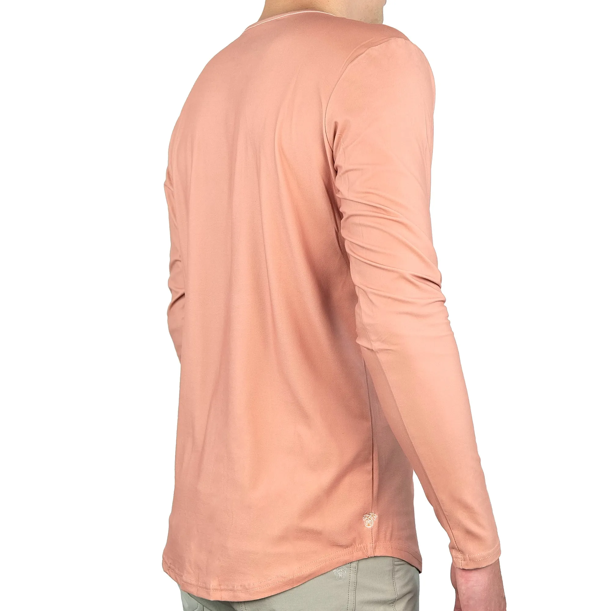 Premium Crew Curve Hem Long Sleeve - Final Sale