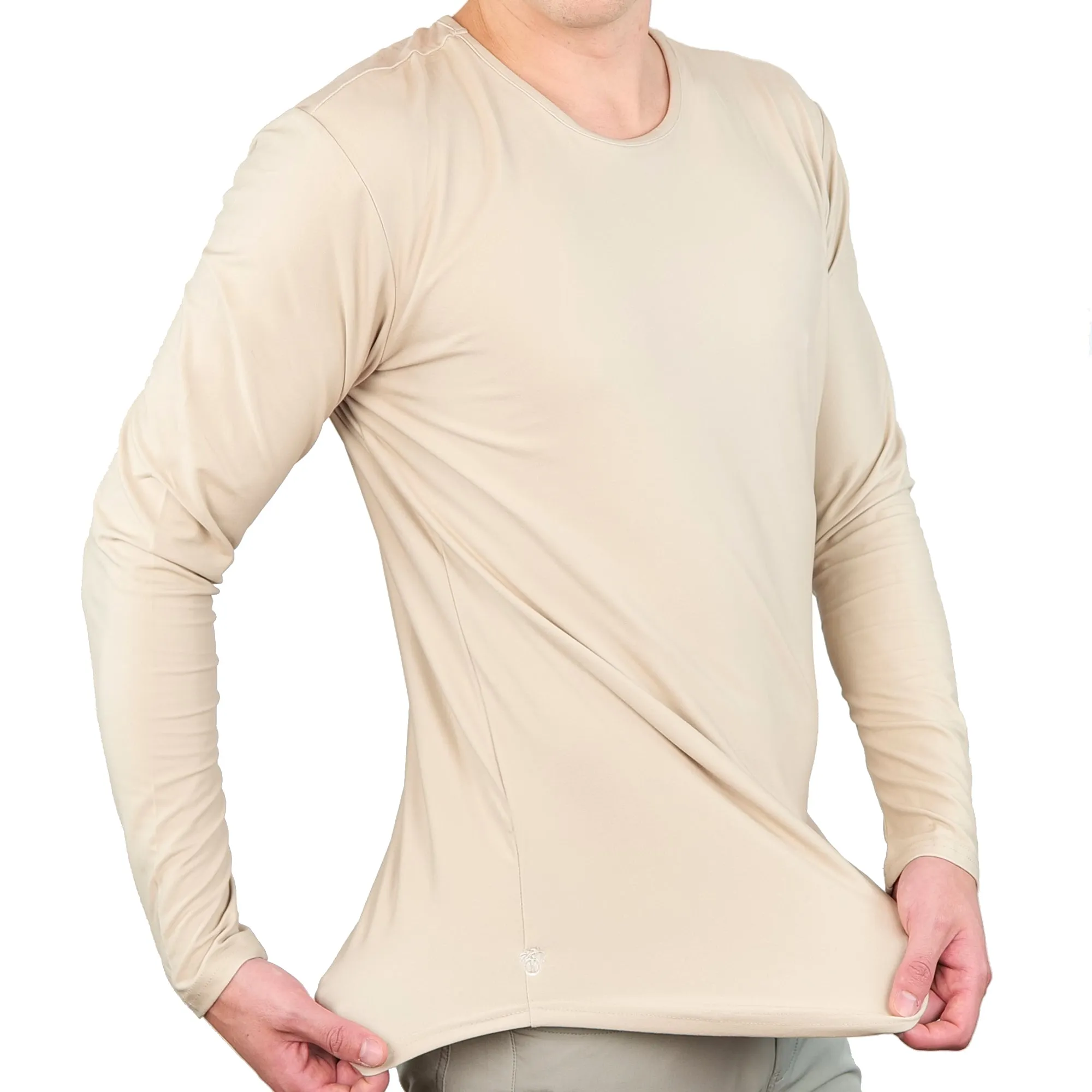 Premium Crew Curve Hem Long Sleeve - Final Sale