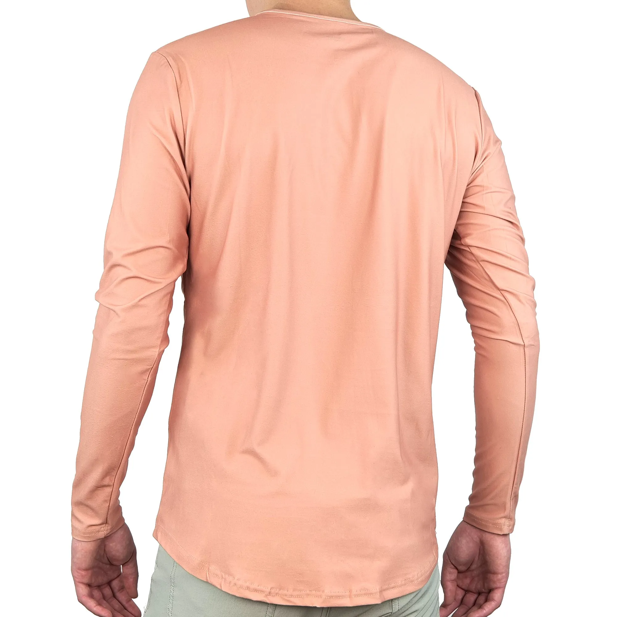 Premium Crew Curve Hem Long Sleeve - Final Sale