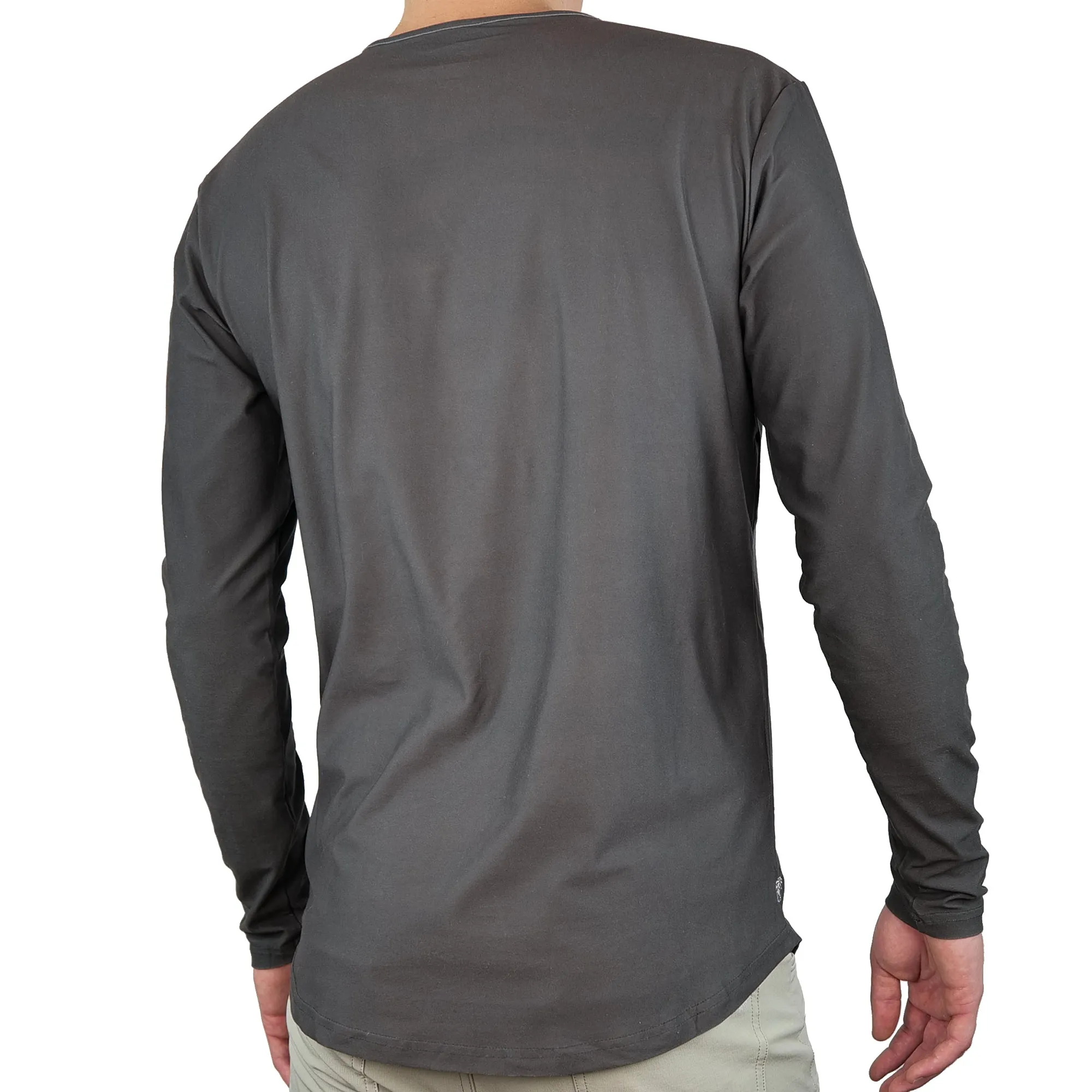 Premium Crew Curve Hem Long Sleeve - Final Sale